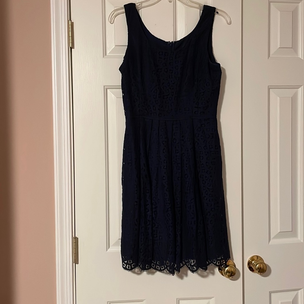 J Crew eyelet cocktail dress